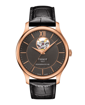 TISSOT TRADITION AUTOMATIC OPEN HEART